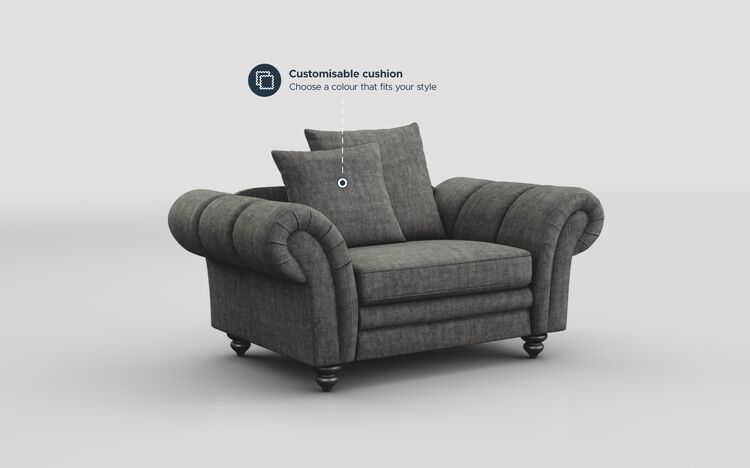 Sorbara Snuggle Chair Scatter Back | Sorbara Sofa Range | ScS