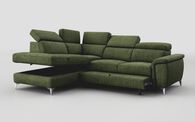 Neviano 1 Corner 2 Sofa Left Hand Facing Storage Chaise with Sliding Footrest & Manual Head Tilt | Neviano Sofa Range | ScS