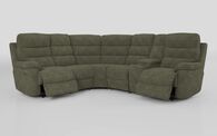 Ossett 2 Corner 2 Power Sofa with Right Hand Facing Console & Head Tilt | Ossett Sofa Range | ScS
