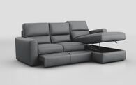 Loiano 3 Seater Sofa with Right Hand Facing Lounger & Sliding Footrest | Loiano Sofa Range | ScS