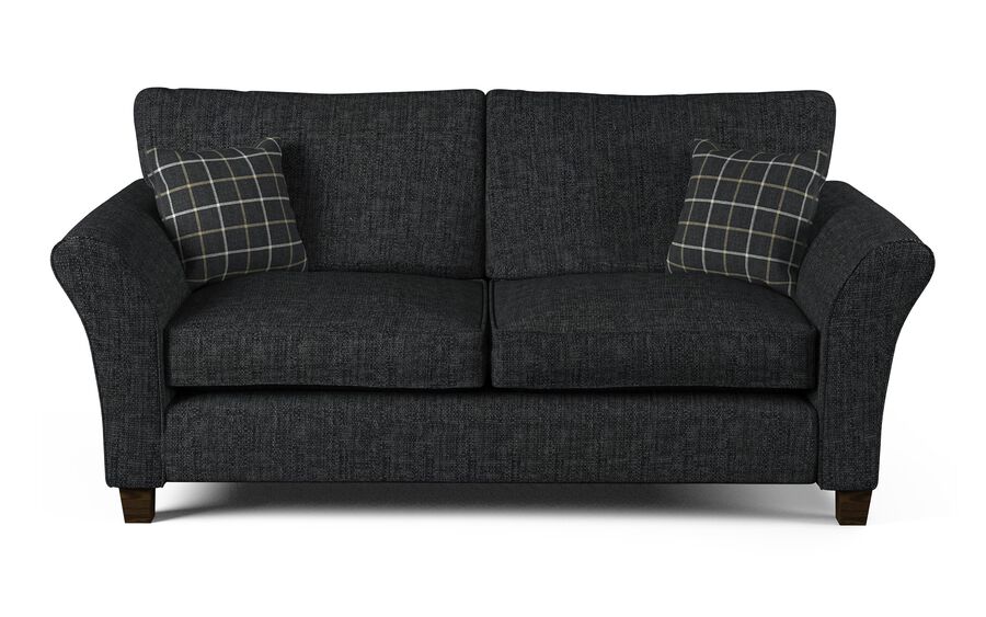 ScS Living Grey Hugo Fabric 3 Seater Standard Back Sofa | Sofa Sale | Sofa Sale