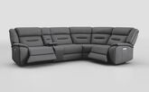 Massari 3 Corner 1 Power Recliner Sofa with Console & Power Head Tilt