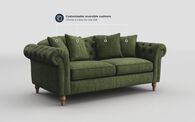Regina Fabric 3 Seater Sofa | Regina Sofa Range | ScS