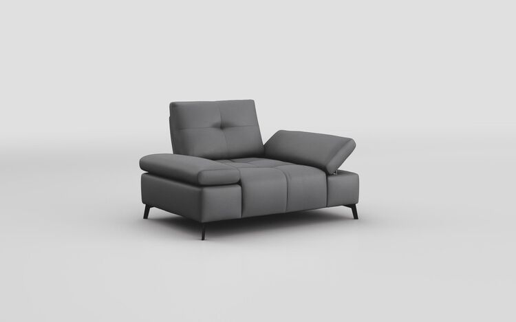 Linaro Armchair with Power Sliding Backrest & Adjustable Arms | Linaro Sofa Range | ScS