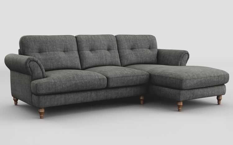 Selvapiana Large 3 Seater Sofa with Right Hand Facing Lounger | Selvapiana Sofa Range | ScS
