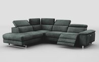 Viserba 2 Corner 3 RHF Power Recliner with Power Head Tilt & LHF Chaise with Manual Head Tilt | Viserba Sofa Range | ScS