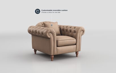Regina Leather Armchair | Regina Sofa Range | ScS