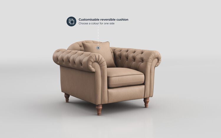 Regina Leather Armchair | Regina Sofa Range | ScS