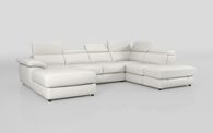 Norbello Corner Sofa Bed with Right Hand Facing Chaise and Left Hand Facing Storage Lounger and Otto | Norbello Sofa Range | ScS