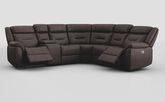 Adstock Power Recliner Chair with Power Head Tilt, Lumbar, Massage, Audio, Heat & LED Lights