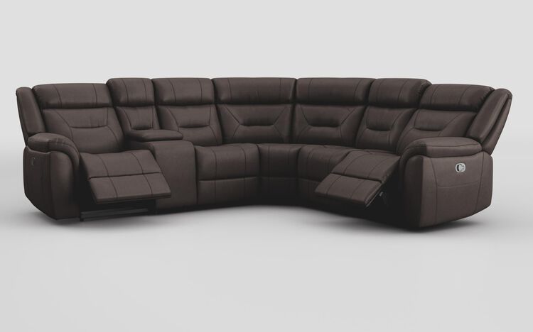 Adstock Power Recliner Chair with Power Head Tilt, Lumbar, Massage, Audio, Heat & LED Lights | Adstock Sofa Range | ScS
