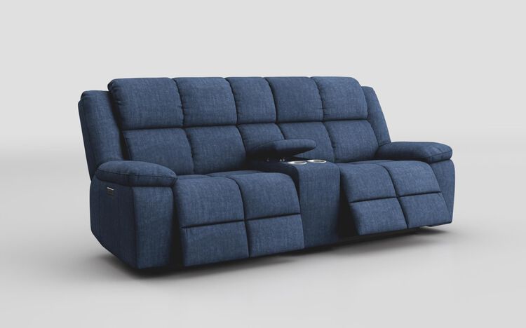 Coccolia 3 Seater Power Recliner Sofa with Console | Coccolia Sofa Range | ScS