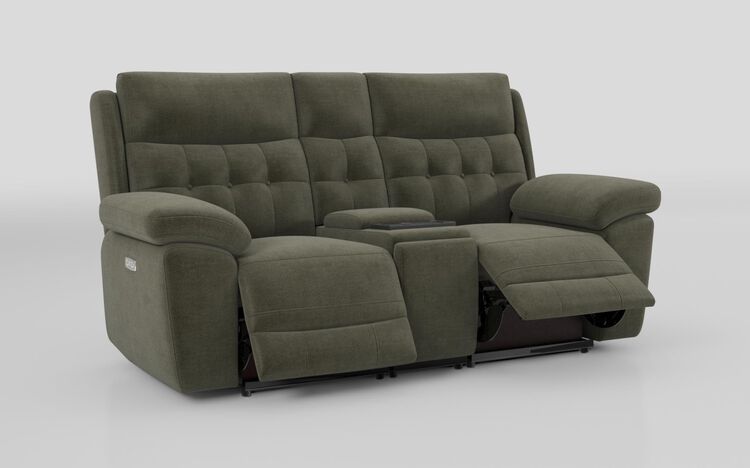 Belford 2 Seater Power Recliner Sofa with Media Console | Belford Sofa Range | ScS