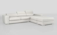 Frigento 4 Seater Sofa with Right Hand Facing Lounger and Ottoman | Frigento Sofa Range | ScS
