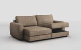Lago 3 Seater Sofa with Left Hand Facing Sliding Seat & Right Hand Facing Storage Lounger