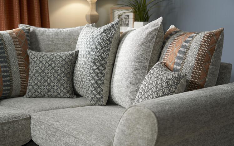 Aurora Fabric 1 Corner 2 Left Hand Facing Chaise Standard Back Sofa | Aurora Sofa Range | ScS