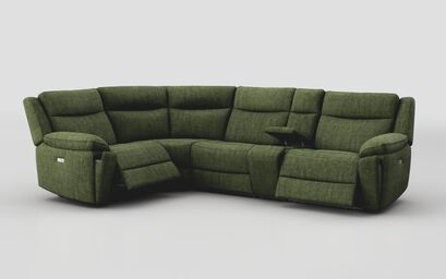 Villa 1 Corner 3 Power Recliner Sofa with Console | Villa Sofa Range | ScS