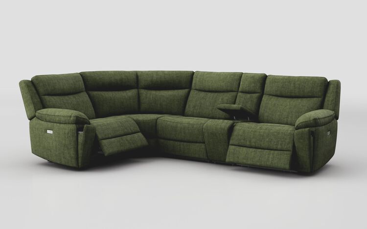 Villa 1 Corner 3 Power Recliner Sofa with Console | Villa Sofa Range | ScS