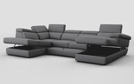 Bagnara Corner Sofa with RHF Storage Lounger, LHF Chaise, Sliding Footrest & Manual Head Tilt | Bagnara Sofa Range | ScS