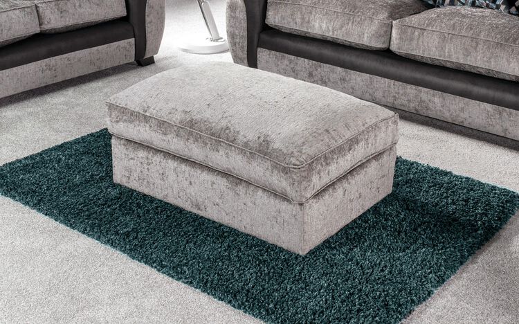 Kadie Fabric Banquette Footstool | Kadie Sofa Range | ScS