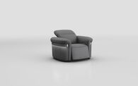 Voltana Power Recliner Chair with Manual Head Tilt, LED Lights & Silver Trim | Voltana Sofa Range | ScS