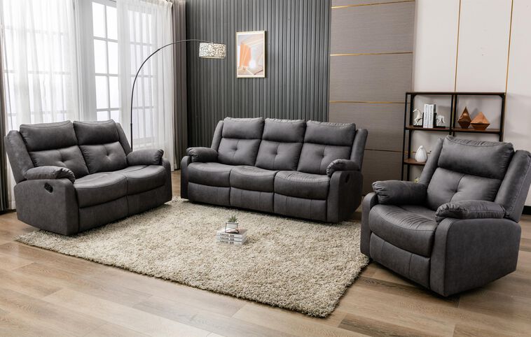 Janus Fabric Manual Recliner Chair