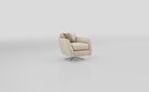 Living Esme Fabric Plain Swivel Chair