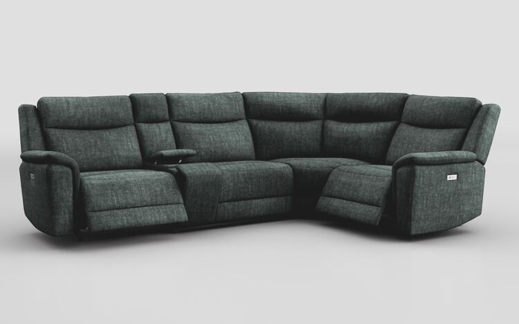 Savio 3 Corner 1 Power Recliner Sofa with Console | Savio Sofa Range | ScS