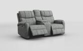 Calisese 2 Seater Manual Recliner with Console