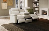 Calboli 3 Seater Power Recliner Sofa with Power Head Tilt, Lumbar, Drawer & Table | Calboli Sofa Range | ScS