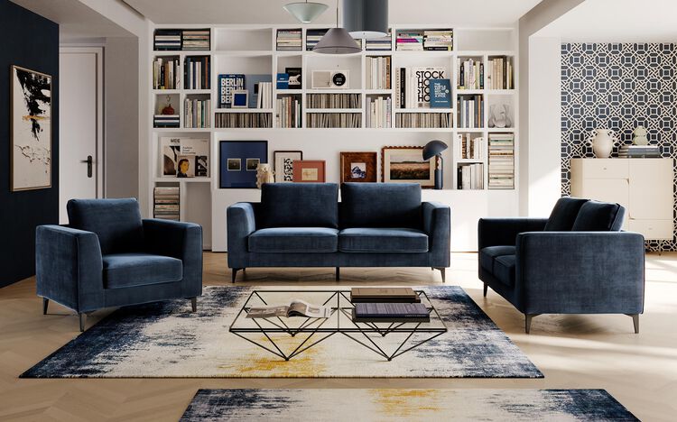 Asta 3 Seater Sofa with Chaise | Asta Sofa Range | ScS
