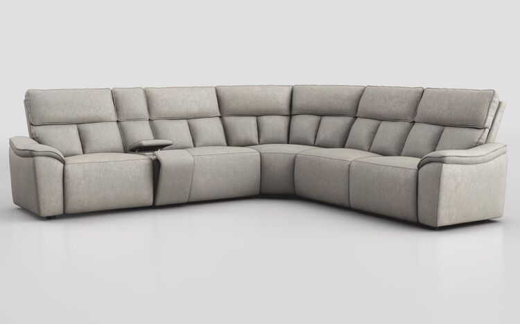 Pianello 3 Corner 3 Sofa with Console | Pianello Sofa Range | ScS