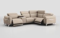 Gattolino 1 Corner 2 Power Recliner Sofa with Manual Head Tilt & Console | Gattolino Sofa Range | ScS