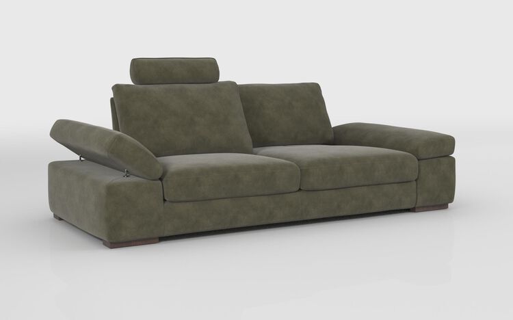 Savazza 3 Seater Sofa with Adjustable Back Rest | Savazza Sofa Range | ScS