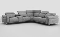Gattolino 2 Corner 2 Static Sofa with Manual Head Tilt & Console | Gattolino Sofa Range | ScS