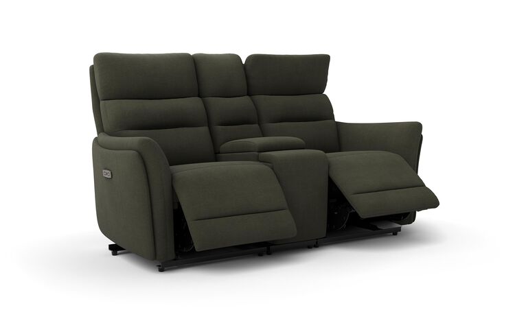 Cleveley 2 Seater Power Recliner Sofa with Console & Power Head Tilt | Cleveley Sofa Range | ScS