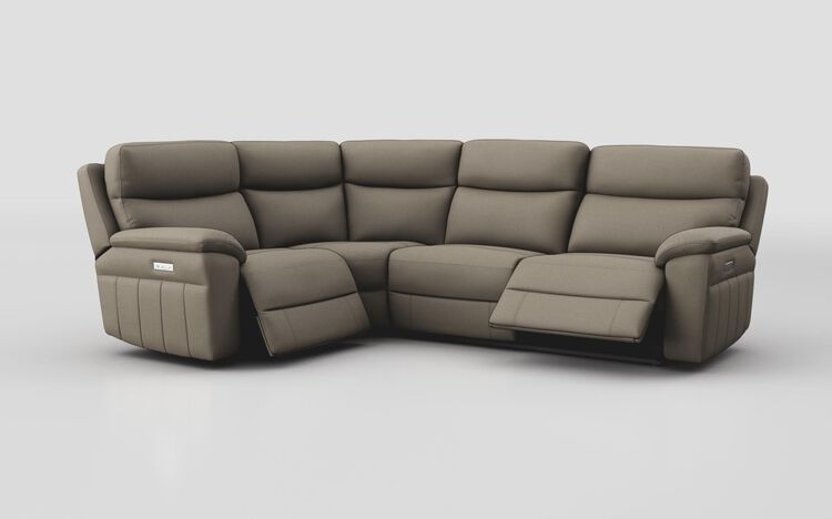Maranello 1 Corner 2 Power Recliner Sofa with Head Tilt | Maranello Sofa Range | ScS