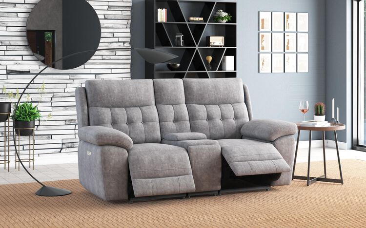 Belford 2 Seater Power Sofa with Console | Belford Sofa Range | ScS
