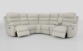 Ossett 2 Corner 2 Power Sofa with Right Hand Facing Console & Head Tilt