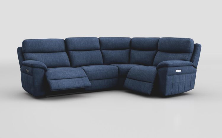 Maranello 2 Corner 1 Power Recliner Sofa with Head Tilt | Maranello Sofa Range | ScS