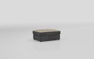 Aspen Fabric Pattern Top Banquette Footstool | Aspen Sofa Range | ScS