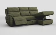 Sogliano 3 Seater Manual Recliner Sofa With Drawer & Right Hand Facing Storage Chaise | Sogliano Sofa Range | ScS