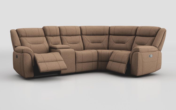 Ainsdale 2 Corner 1 Manual Sofa with Console | Ainsdale Sofa Range | ScS