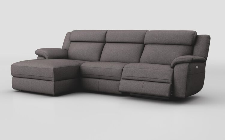 Sarsina 3 Seater Sofa Right Hand Facing Power & Left Hand Facing Lounger with Head Tilt | Sarsina Sofa Range | ScS