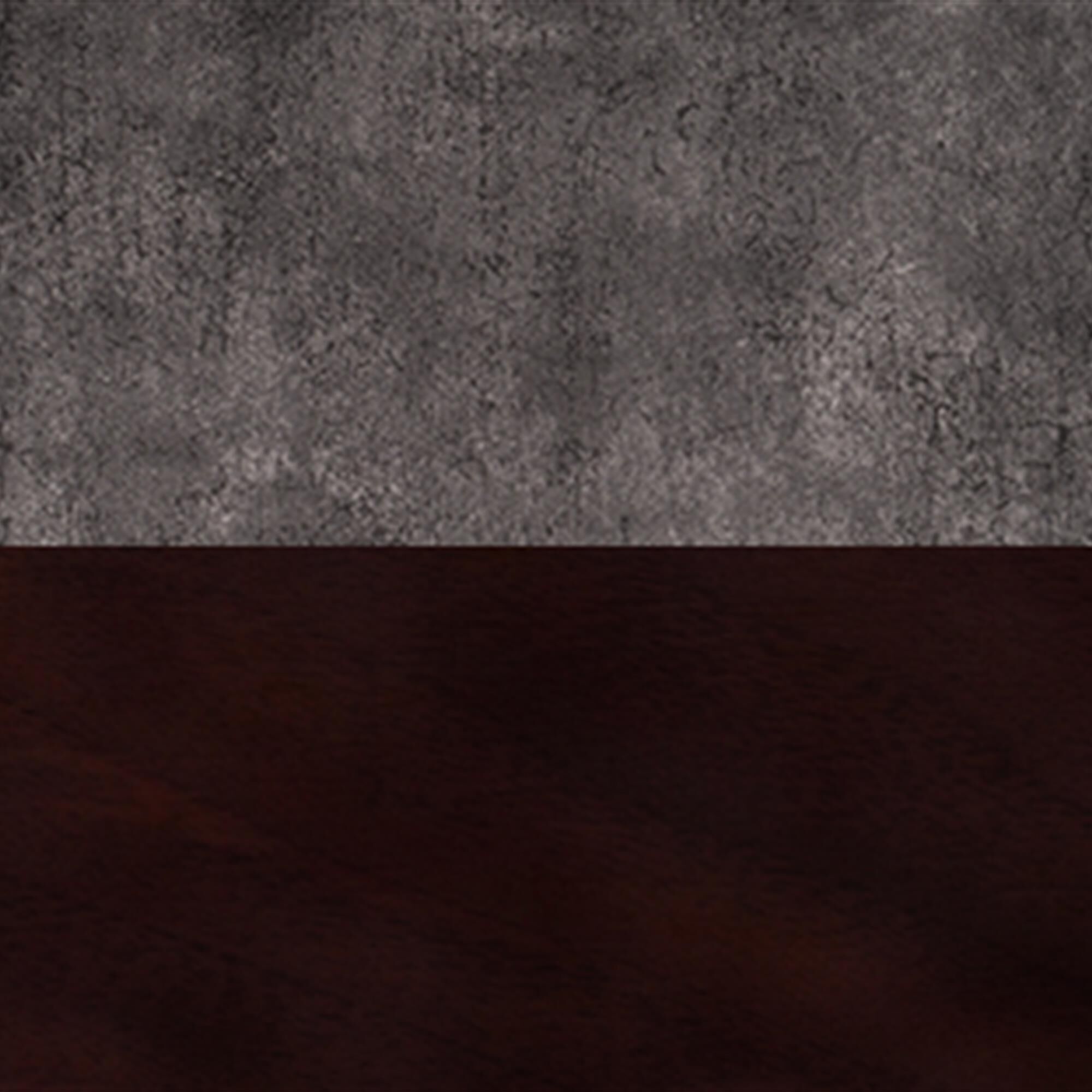 Pervinca Anthracite/Black Wood Feet