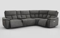 Pianello 3 Corner 1 Power Recliner Sofa with Console & Power Head Tilt | Pianello Sofa Range | ScS