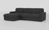 Barete Large Arm 4 Seater Sofa Bed with Left Hand Facing Large Lounger