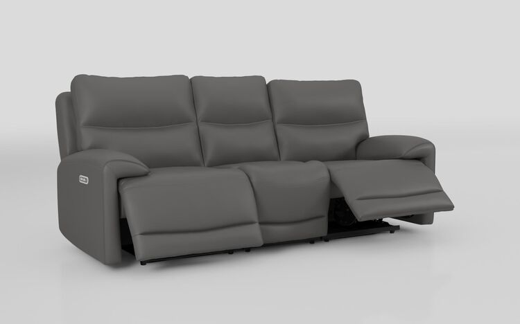 Caldbeck Express 3 Seater Power Recliner with Power Head Tilt, Lumbar & Heat | Caldbeck Sofa Range | ScS