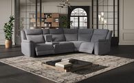 Savio 3 Corner 1 Power Recliner Sofa with Media Console & Black Charging Pad | Savio Sofa Range | ScS