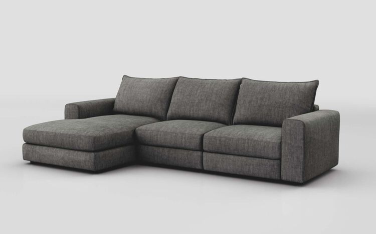 Ladino 3 Seater Sofa Left Hand Facing Lounger | Ladino Sofa Range | ScS